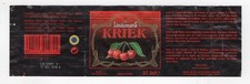 Australian Beer Label Lindeman's Belgian fruit Beer