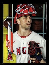 2020 Topps Update - Yellow - #U-232 Jason Castro - Los Angeles Angels