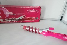 Carmen Girl CUPID CURLS Ceramic Curler Pink In Original Packaging FREEPOST 