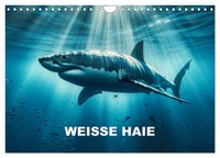 Peter R. Stuhlmann | WeißE Haie (Wandkalender 2026 Din A4 Quer), Calvendo...