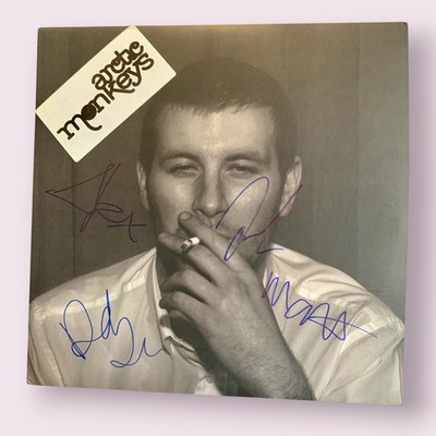 SIGNIERT ARCTIC MONKEYS DEBÜT VINYL SELTEN ALEX TURNER ANDY NICHOLSON HELDERS COOK