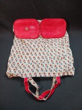 Gucci Rare Vintage Gucci Folding Shopping Bag Red