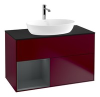 Villeroy & Boch Finion Waschbeckenunterschrank FüR Becken Mittig Regal Links...