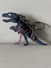 Coach Rexy Bag Charm FOB Blue/Pink rare