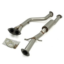 RD3093 STAINLESS DE CAT MANIFOLD BACK EXHAUST SYSTEM FOR BMW E46 316 318 98-06