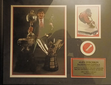 ALEX OVECHKIN 65TH GOAL W/NET FROM THE GOAL (FRAMED W/COA) #1,629 OUT OF 4,200
