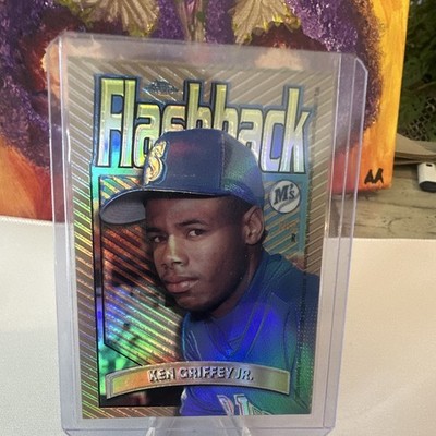 Topps Chrome Flashback Ken Griffey Jr. Seattle Mariners FB2 Insert refractor 