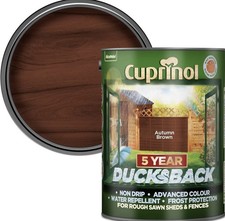 Cuprinol Ducksback 5L  Autumn Brown 