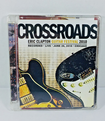 ERIC CLAPTON ''CROSSROADS'' GUITAR FESTIVAL 2010 DVD LIVE IN CHICAGO 2 DISC SET+++