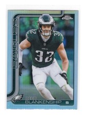 2025 Topps Chrome Reed Blankenship #251 Refractor Philadelphia Eagles