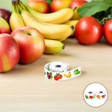 6 Rolls Scratch-resistant Stickers Freezer Safe Labels