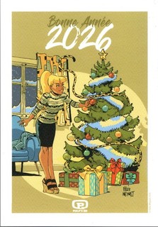 ex libris bonne annee par felix meynet
