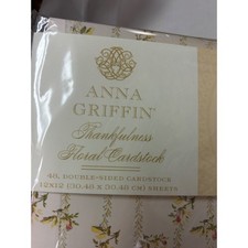 Anna Griffin Thankfulness Cardstock Kit 48 12" Sheets AG-1048H