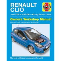 Renault Clio 06.2009-2012 Benzin Diesel Reparaturhandbuch Haynes