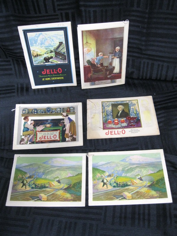 Vintage 1920's Jello Recipe Booklets Lot of 6