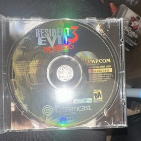 Resident Evil 3: Nemesis - Sega Dreamcast, Capcom, Manual Included (2000)
