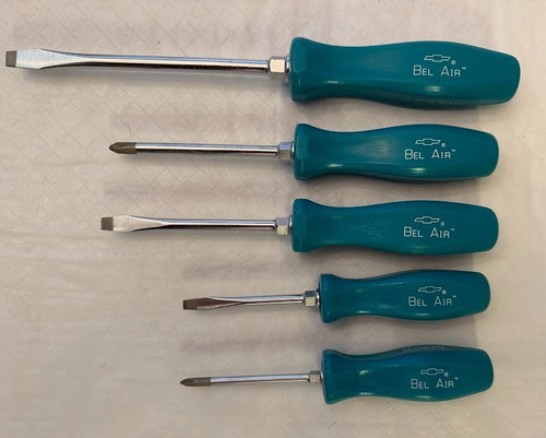 Snap On 1957 Chevrolet Bel Air Special Edition Screwdriver 5pc Set