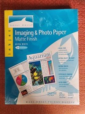 Great White Imaging Photo Paper Matte 8.5x11in Inkjet 92 pieces ultra bright