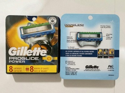 8x Gillette Fusion5 ProGlide Power Auswahl Klingen 8 Neu /OVP