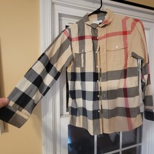 Burberry 12y Long Sleeve Shirt