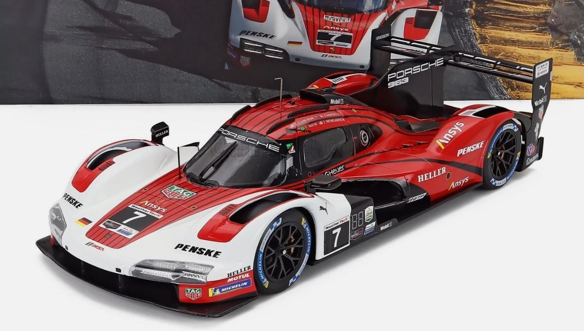 Porsche 963 IXO Models 1/43 miniature de la gagnante des 24H de Daytona 2024