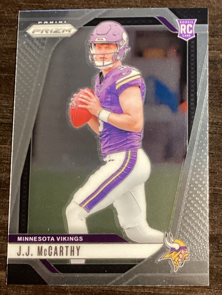 2024 Panini Prizm - Rookies J.J. McCarthy #400 (RC) Vikings!
