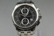 Serviced N MINT HAMILTON Jazzmaster H326160 Chronograph Black AT Men's watch