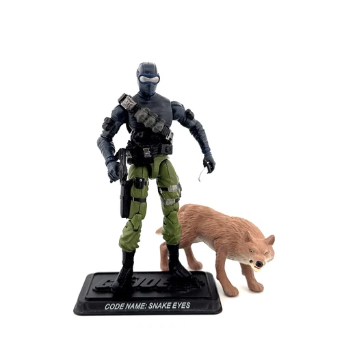 GI Joe Snake Eyes and Timber Toys R Us Exclusive 2008 Pre-Owned