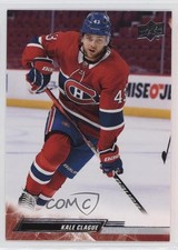 2022-23 Upper Deck Series 1 Kale Clague #96 0g0j