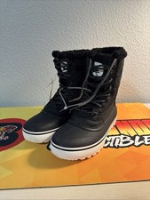 Quiksilver-Sub Zero Hi-Youth Size 4 US 200g-Winter-Fur Lined Snow Boots