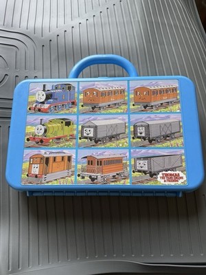 Thomas Tank Engine Carry Case w Trains Annie Percy Toby Cars Vintage