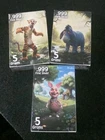 Set of (3) - 5 Gram .999 Fine Silver Bar Winnie The Pooh Zombies, Limited To 3k