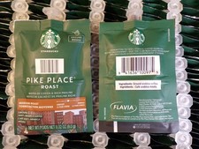 New Lot 200 Pike Place Roast Starbuck Coffee MAR 2026 Fresh Pack FLAVIA Free S