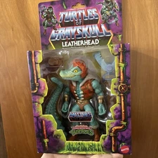 Master Of The Universe Turtles of Grayskull LEATHERHEAD Action Figure 