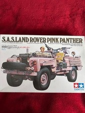 S.A.S Land Rover Pink Panther model kit, Tamiya, 1/35 scale, series no 76
