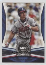 2017 Topps Update MLB MVP Award Chipper Jones #MVP-7 HOF 7at