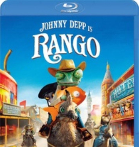 Rango Blu-ray ** Disc Only ** good - Johnny Depp
