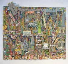 James RIZZI: original 3D "IN A NEW YORK STATE OF MIND", autographed LP €24,000