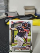 2025 1st Bowman Carlos Tavares, Washington Nationals, Mlb