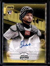 2025 Stadium Club #SCBA-EQ Edgar Quero Base Autographs Yellow Foil