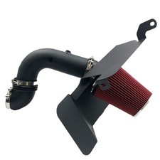 4 Inch Intake Pipe Perfit Formance Cold Air Black Tube Red Filter 4 Inch Intake Pipe Perfit Formance Cold Air Black Tube Red Filter
