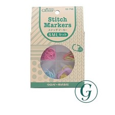 Clover Knitting Supplies Stitch Marker SML Set 55-758