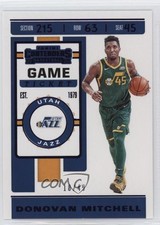 2019-20 Panini Contenders Game Ticket Purple 18/49 Donovan Mitchell #31 o7m