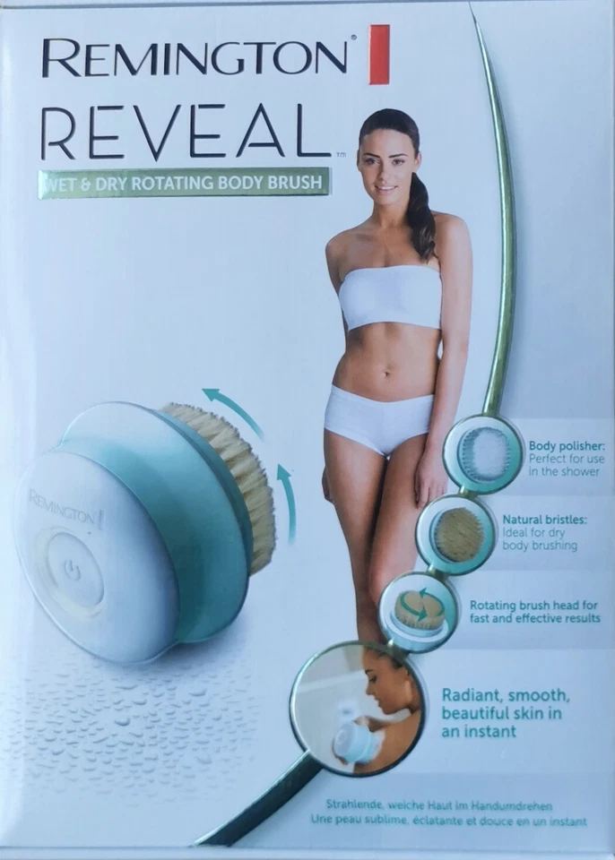 Remington BB1000 Reveal brosse exfoliante rotative humide et sèche pour le... - Photo 1/2