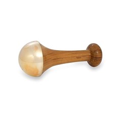 Kansya Wand Massager Natural Wooden Handle Body Application Detoxification