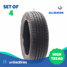 Set Of 4 Used 23555r20 Goodyear Assurance Maxlife 102v - 10.532 Set Of 4 Used 23555r20 Goodyear Assurance Maxlife 102v - 10.532