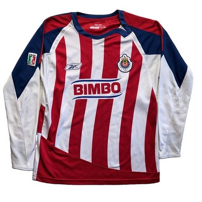 Chivas de Guadalajara Reebok Jersey Authentic Size XL Rare Long Sleeve 2007-08