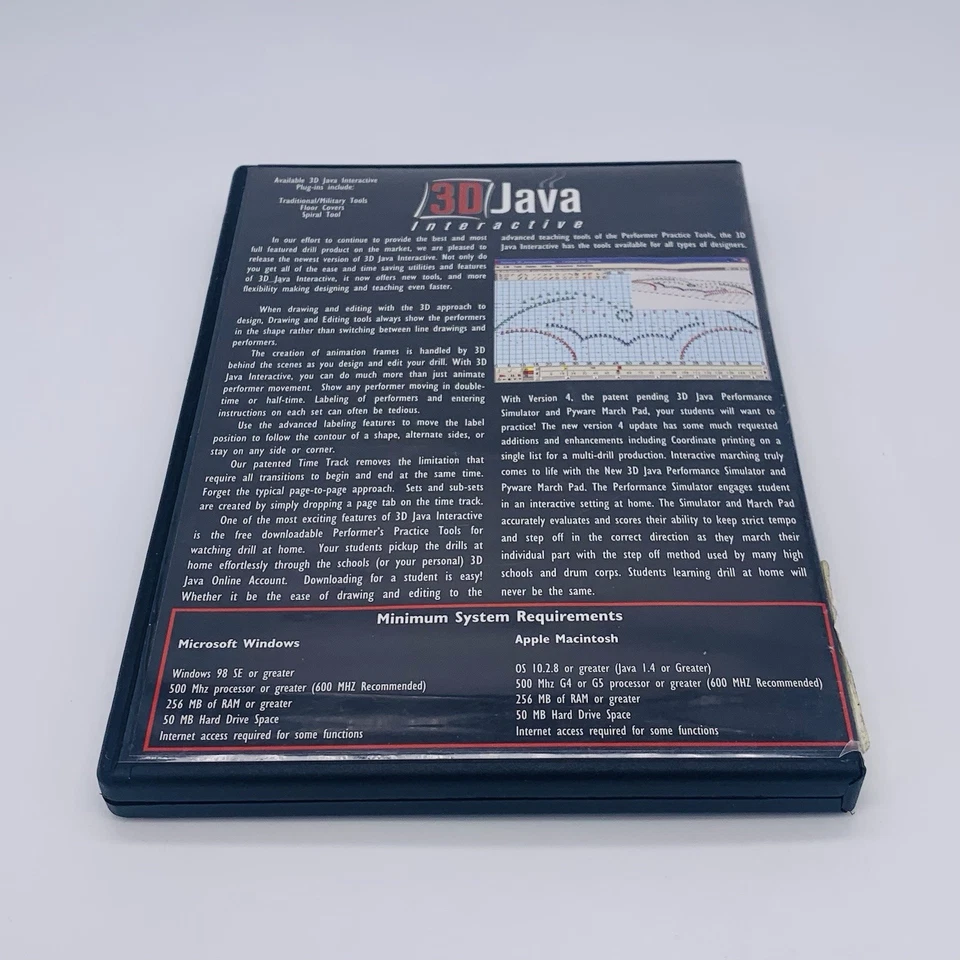 Pyware 3D Java Interactivo Edición Estándar V4 Banda de Marcha Taladro Software de Escritura Foto 2 de 4