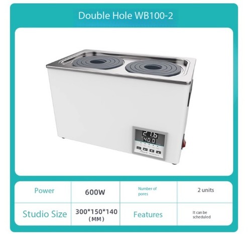 Riscaldamento Elettrico Display Digitale Protezione Bruciatore a Secco Acciaio Inox Bagno Acqua - Foto 11 di 17