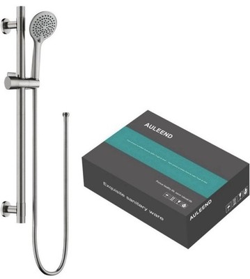 AULEEND Shower Slide Bar Handheld Shower Head with Hose 5-Function Hand Shower